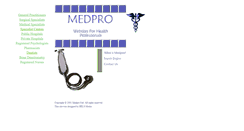 Desktop Screenshot of medpro.mediflex.co.nz